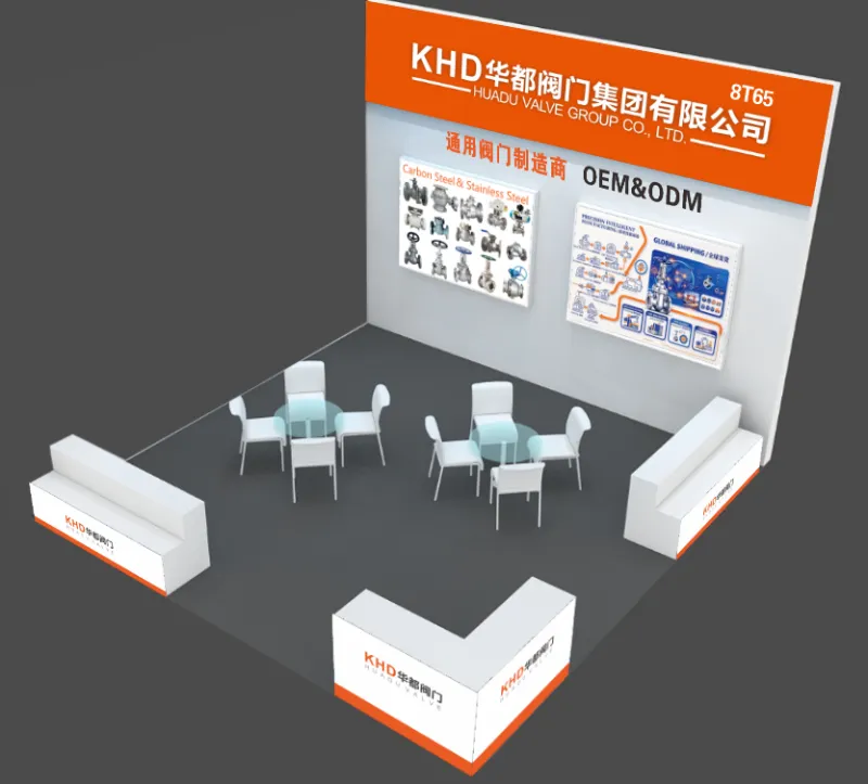 Dimana Bertemu Huadu Valve Group (KHD) pada Oktober 2026? Pameran Katup Internasional Zhejiang, Booth 8T65