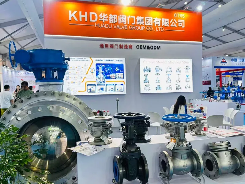 Pameran Rantai Industri Katup Internasional Zhejiang 2026 Berhasil — Terima Kasih Telah Mengunjungi Huadu Valve Group (KHD) di Booth 8T65